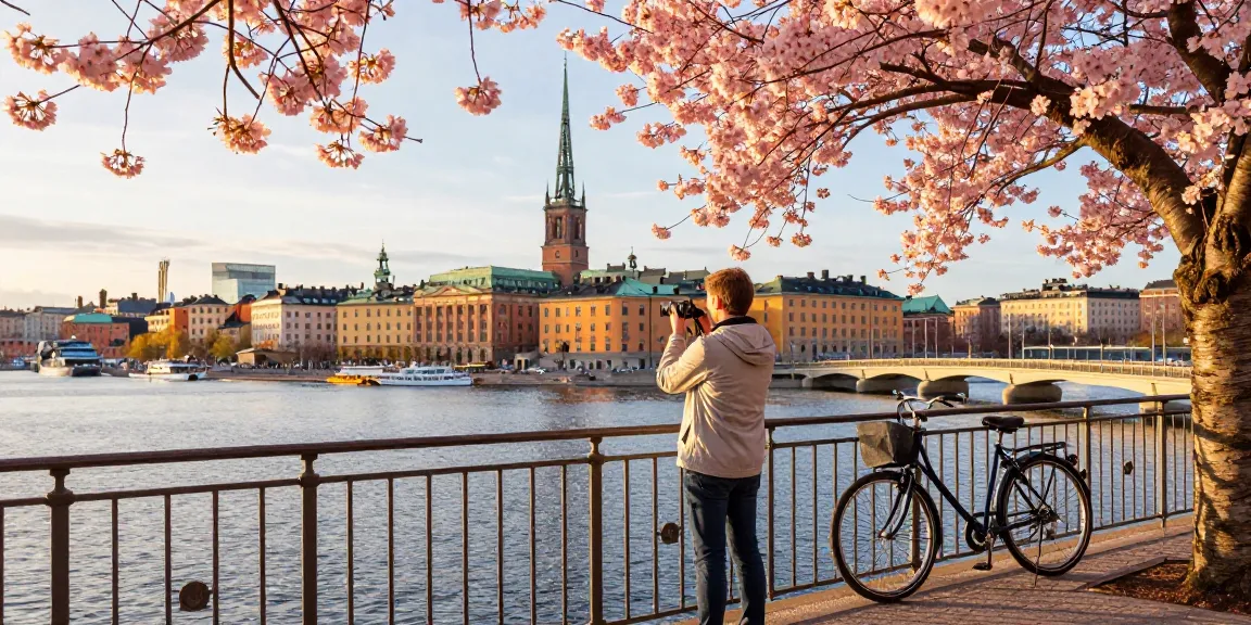 Saker att göra i Stockholm: besök vackra platser och njut av blommor.