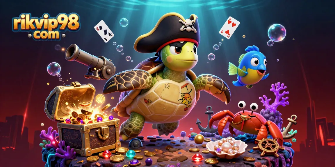 Engage in thrilling gameplay at rikvip98 com with vibrant underwater casino elements and dynamic characters.